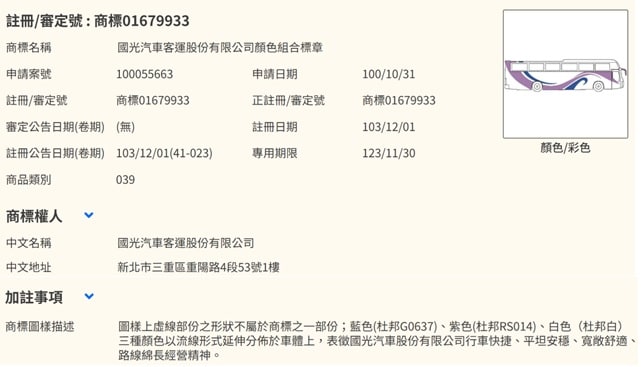 顏色商標實際案例